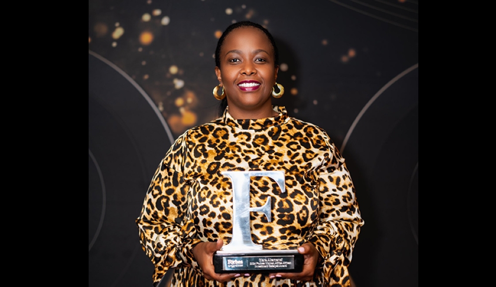 Clare Akamanzi, the CEO of the National Basketball Association Africa (NBA Africa) bags the Forbes Africa Investment Catalyst Award
