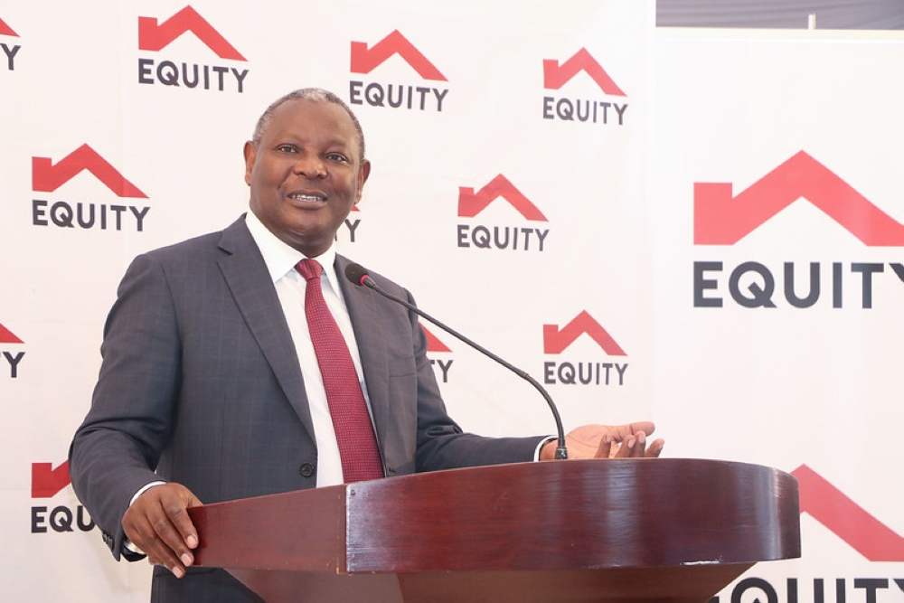 Equity Group Managing Director and Chief Executive Officer, Dr James Mwangi. Courtesy