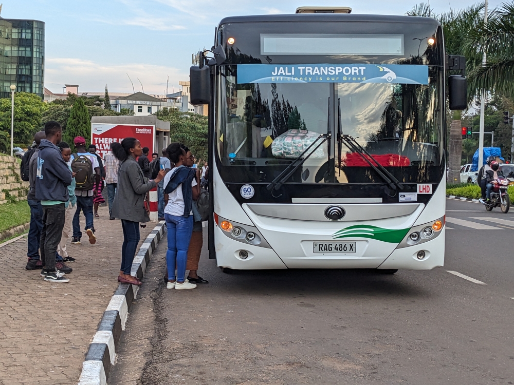 Passengers who use public transport, will on March 16, 2024, start paying an increased amount in fares after the government scrapped subsidies in the sector. Photo by Moise BAHATI