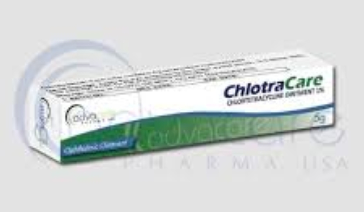 Tetracycline eye ointment manufactured by Angel Biogenics Pvt Ltd, India. Courtesy