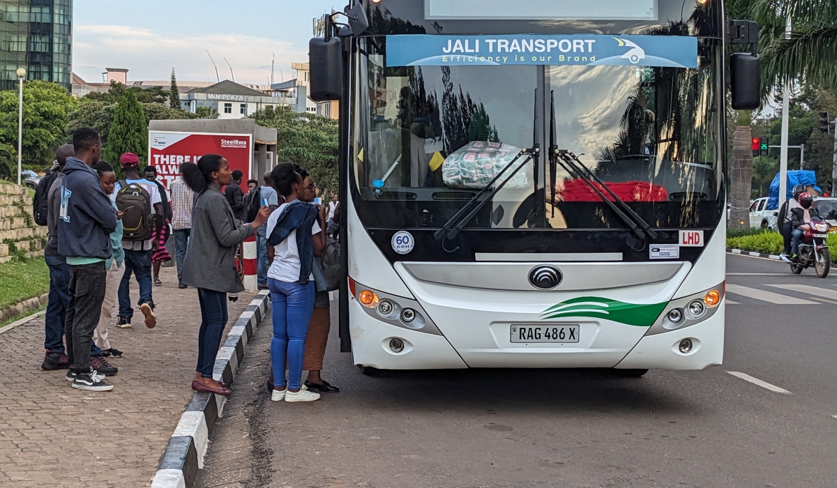 Passengers who use public transport, will on March 16, 2024, start paying an increased amount in fares after the government scrapped subsidies in the sector. Photo by Moise BAHATI