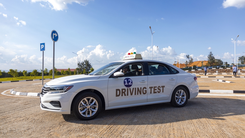 ‘Driving eTesting System’ unveiled at Busanza driving license test centre, located in Busanza, Kicukiro district on Wednesday, March 13. All photos by Christianne Murengerantwari