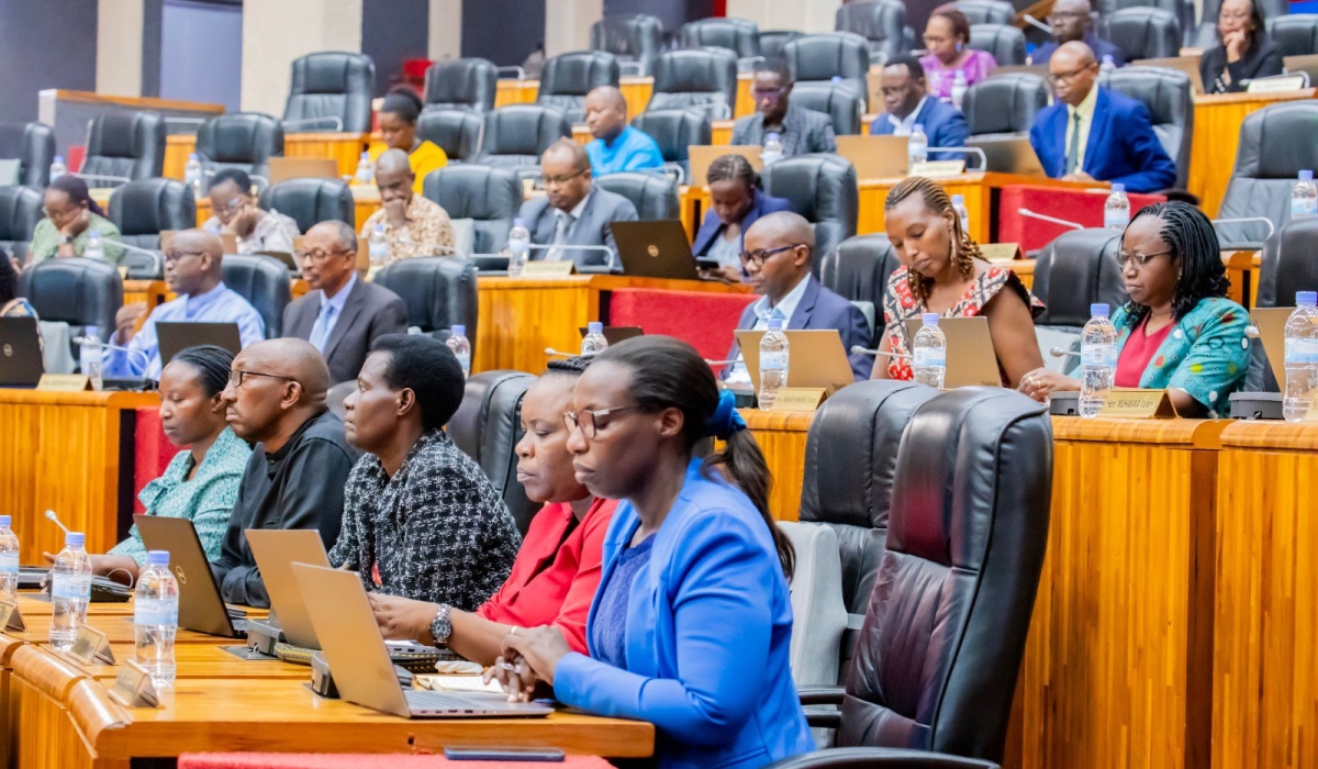 Members of parliament follow a presentation of the report. MPs calls for inquiry into gender disparity in job applications. Courtesy
