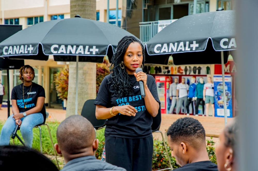 Sophie TCHATCHOUA, the Managing Director of CANAL+ Rwanda, said the new promotion aims at providing people with a wide range of programs to enjoy. Courtesy