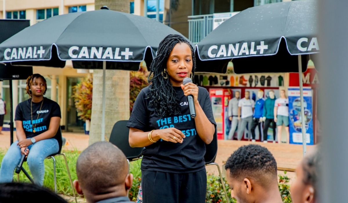 Sophie TCHATCHOUA, the Managing Director of CANAL+ Rwanda, said the new promotion aims at providing people with a wide range of programs to enjoy. Courtesy