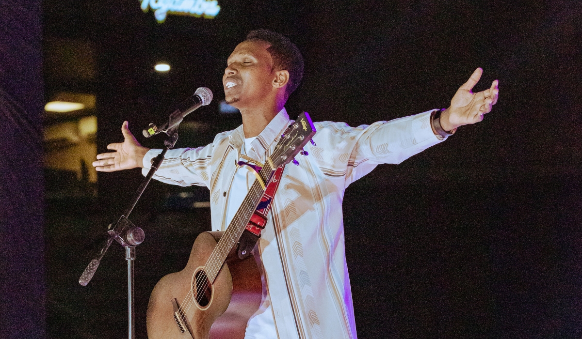 Israel Mbonyi’s runaway Kiswahili gospel tune “Nina Siri (I have a secret)” had garnered a whopping 39 million views on YouTube. PHOTO BY DAN GATSINZI