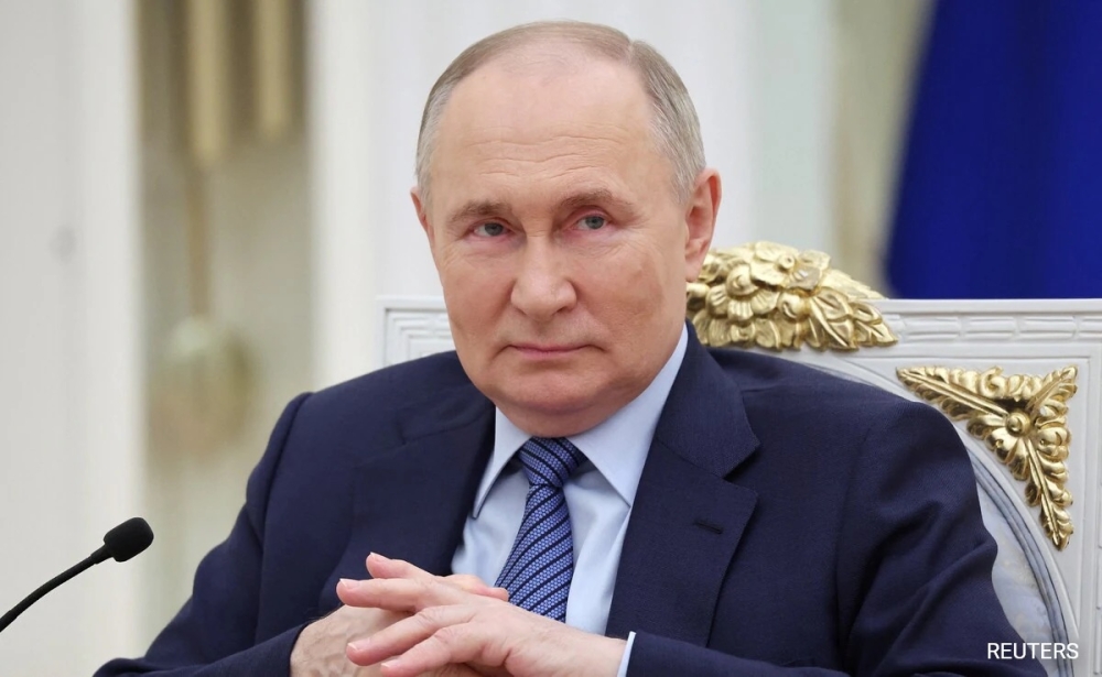 Russian President Vladimir Putin is on course to win another term in office after taking an early lead. Net photo