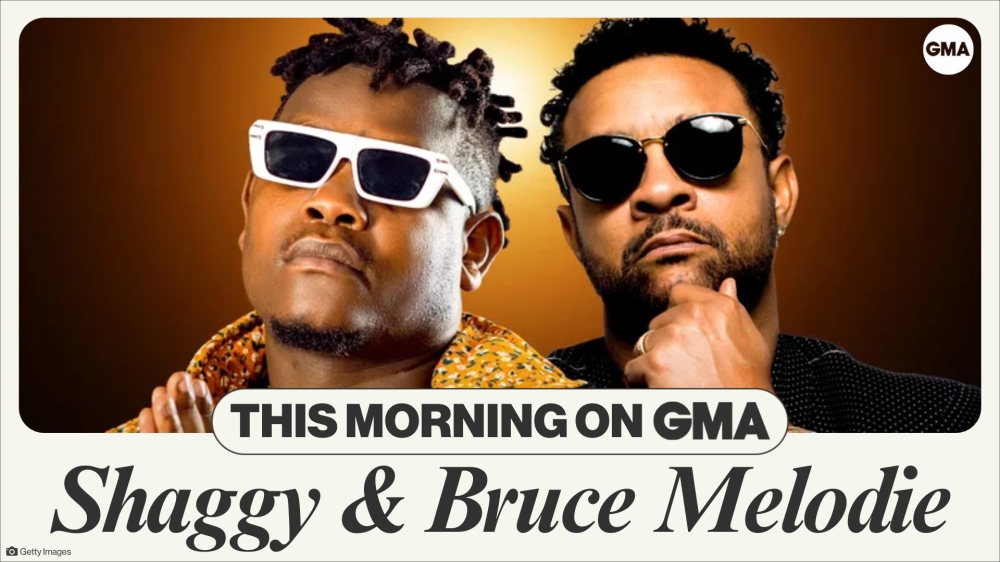 Rwanda’s top musician Bruce Melodie on Monday, March 18, took the stage on ‘Good Morning America’ (GMA) show to perform his latest hit song “When She Is Around” remix that features reggae icon Shaggy.