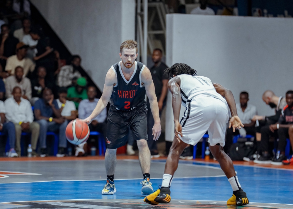 American point guard William Perry scored 24 points to inspire Patriots to a less expected 73-59 win over defending champions APR on Wednesday. Photo by Dan Gatsinzi