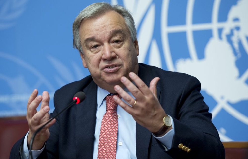 The United Nations (UN) Secretary-General, António Guterres. Internet