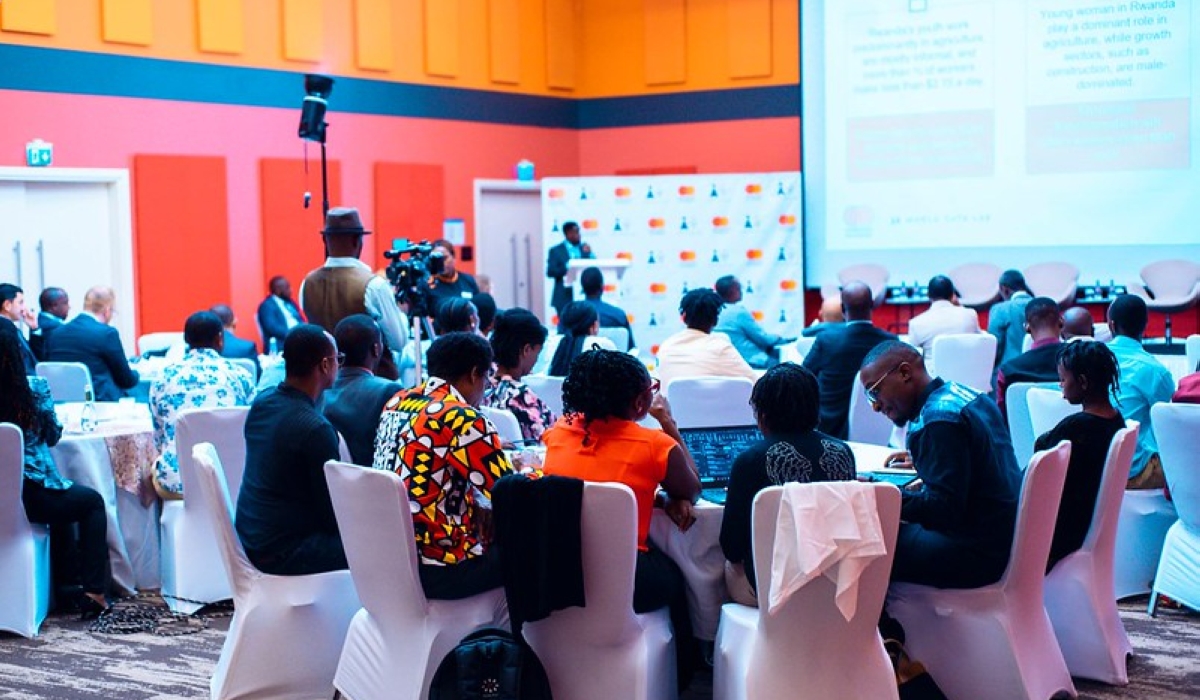 Some of the attendees of the African Youth Employment Clock launch event on March 21 in Kigali