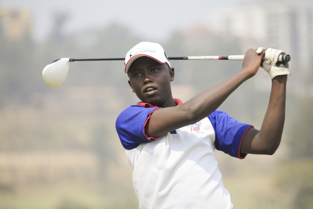 Rwandan golfer Aloys Nsabimana has begun preparations for three mid year international tournaments. Sam Ngendahimana