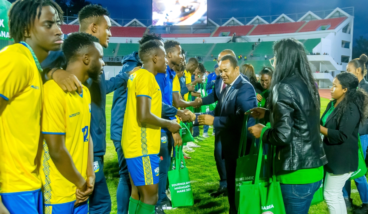Rwanda National Team was awarded to be the best team of the friendly games as Rwanda beat Madagascar 2-0 in Antananarivo on Monday, March 25. Courtesy