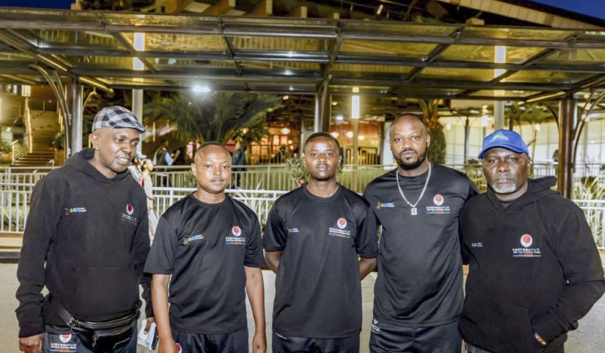 A group of six Rwandan Karate players on Monday, March 25, departed Kigali for Las Vegas, United States. Igihe