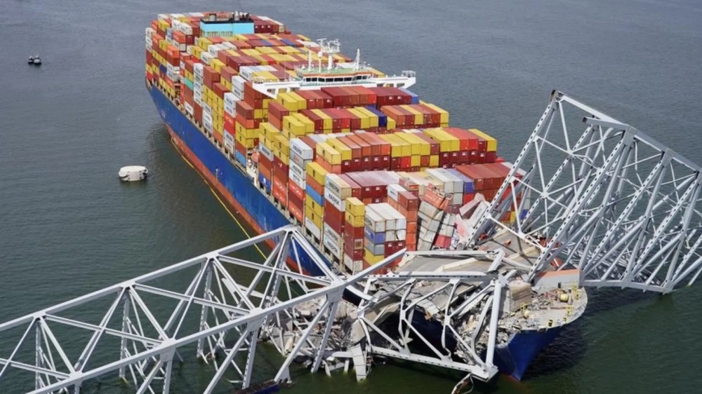 Fears have been raised of significant disruption to global supply chains after a container ship crashed into a bridge in the US city of Baltimore. REUTERS