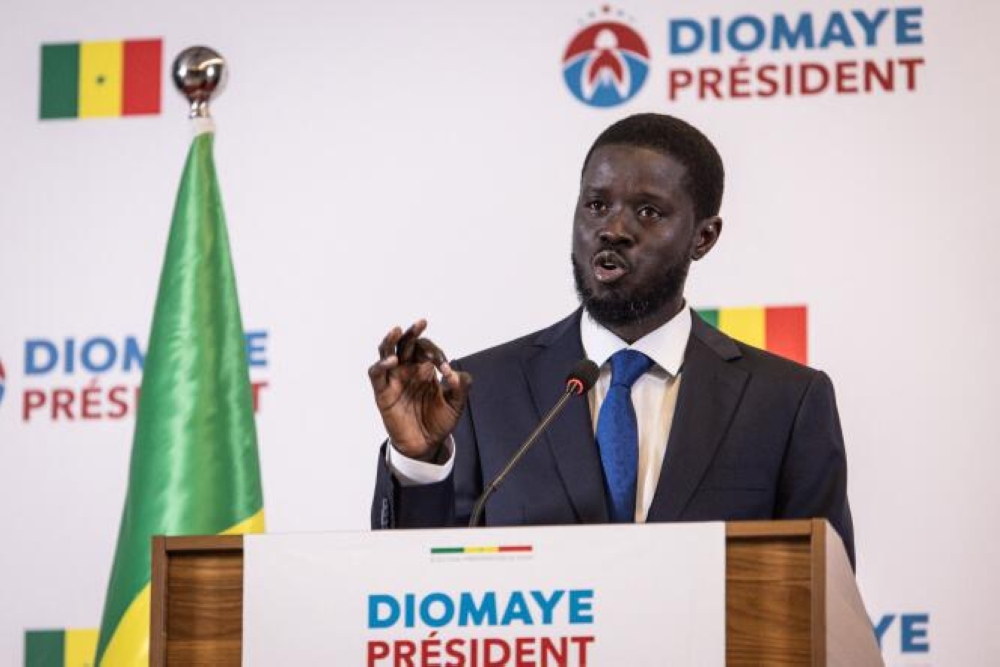 Senegal’s President-Elect Bassirou Diomaye Faye. Internet.