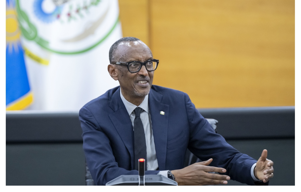 In a wide-ranging interview in Kigali, President Paul Kagame discusses M23, accusations of human rights violations, finding a successor, AU reform, and the UK migrant deal. PHOTO BY VILLAGE URUGWIRO