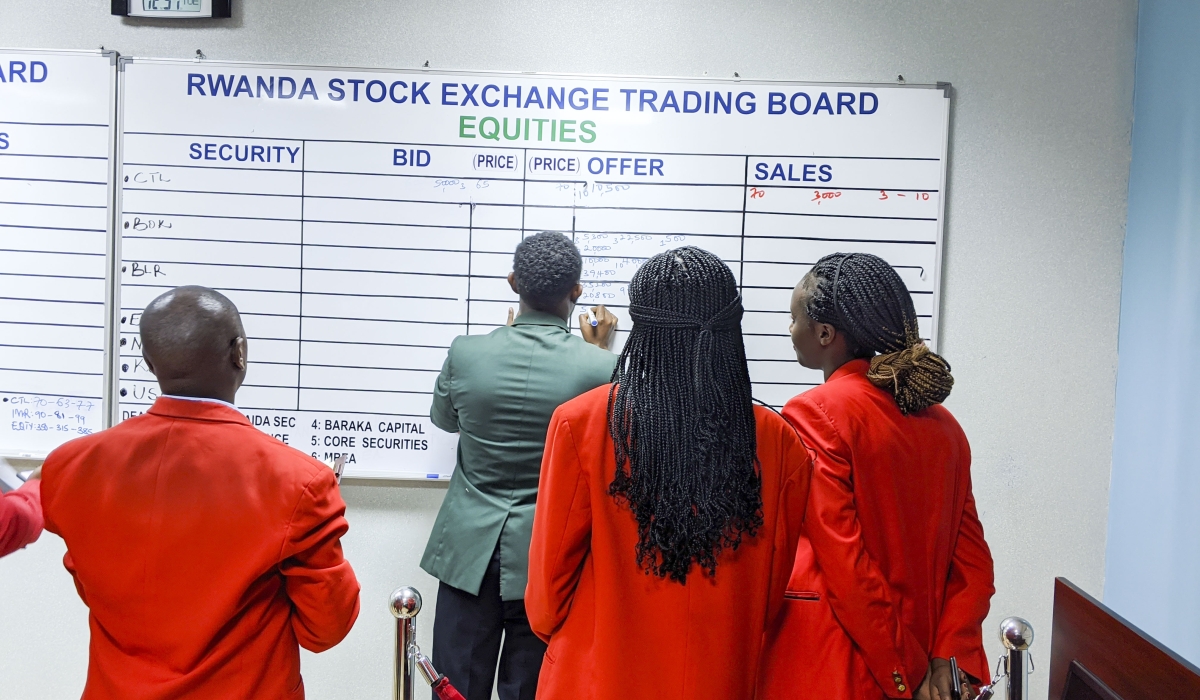 Uchumi Supermarkets in 2013 became the third company to cross-list its shares on the Rwanda Stock Exchange (RSE). Craish Bahizi