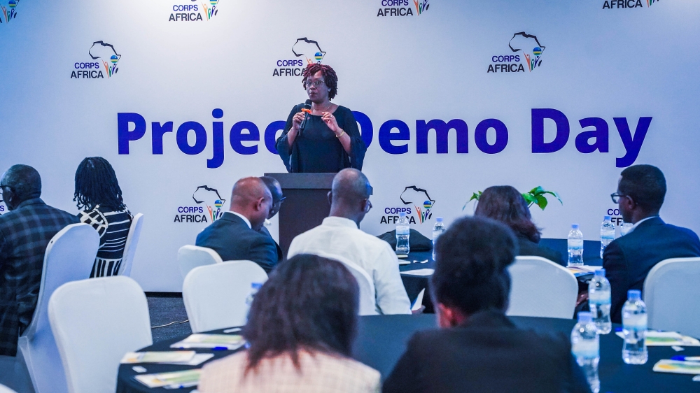 CorpsAfrica Rwanda, hosted its third ‘Project Demo Day’  on March 28, 2024,. Photos by Craish Bahizi