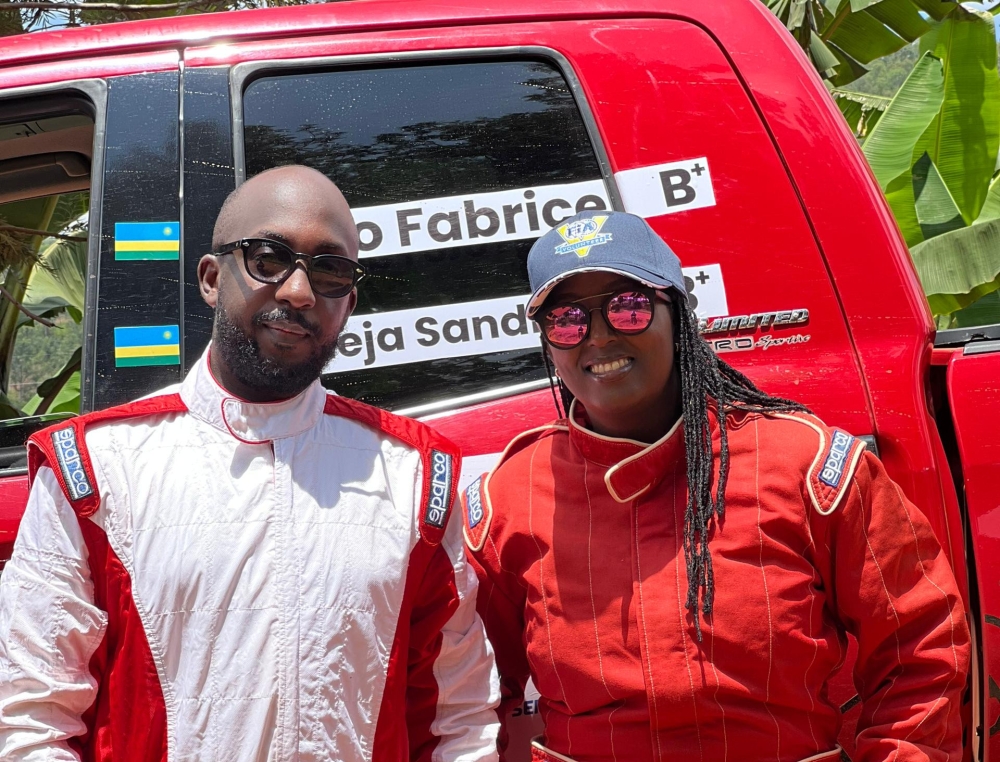 Sandrine Isheja, who joineSports driving career. Courtesy