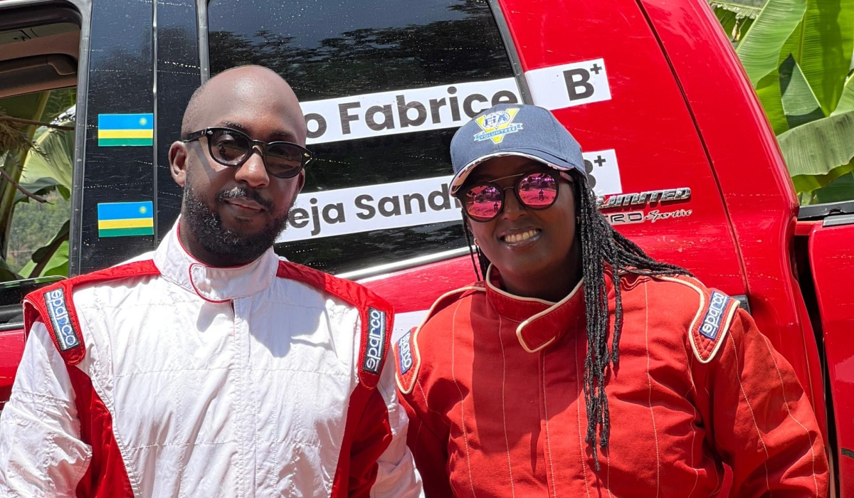 Sandrine Isheja, who joineSports driving career. Courtesy