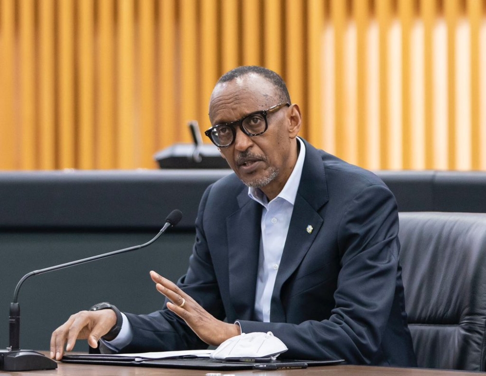 President Paul Kagame has said Rwanda cannot continue to be blamed for DR Congo’s problems. Photo by Village Urugwiro