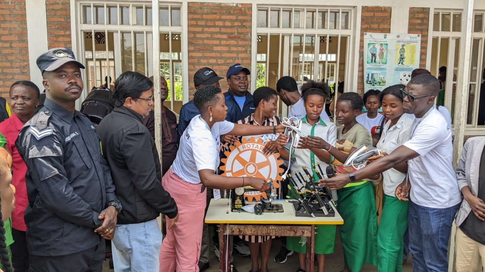 Youth from EAC during REACT’s 2024 Rwanda Edition.