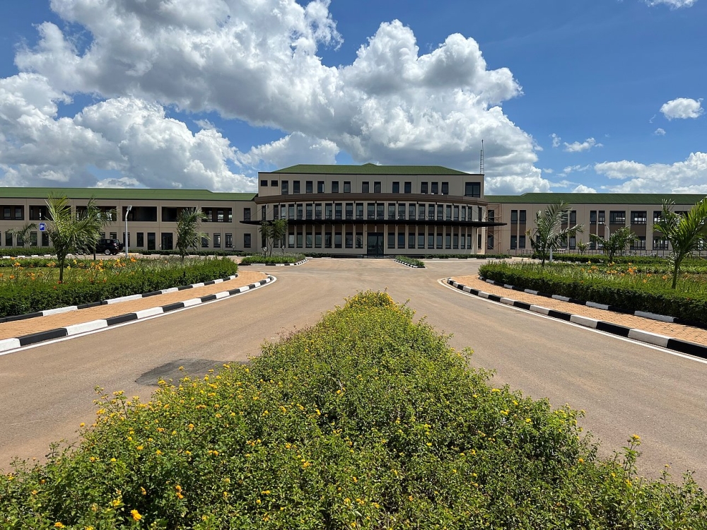A view of the main administration building in Ntare Louisenlund School (NLS) which is located in Bugesera District, Eastern Province.