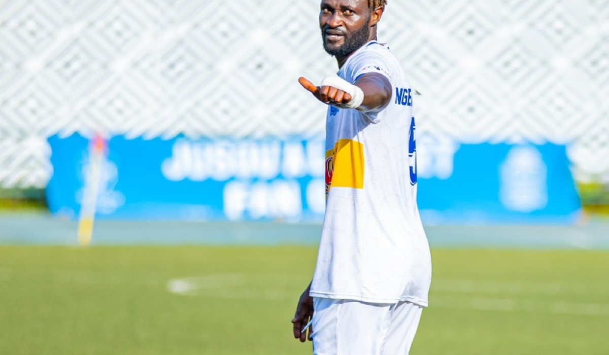 Goal scorer midfielder Eric Ngendahimana helped Rayon Sports to defeat Mukura Victory Sports 1-0 at Huye Stadium in a Primus National League week 25 encounter. Courtesy