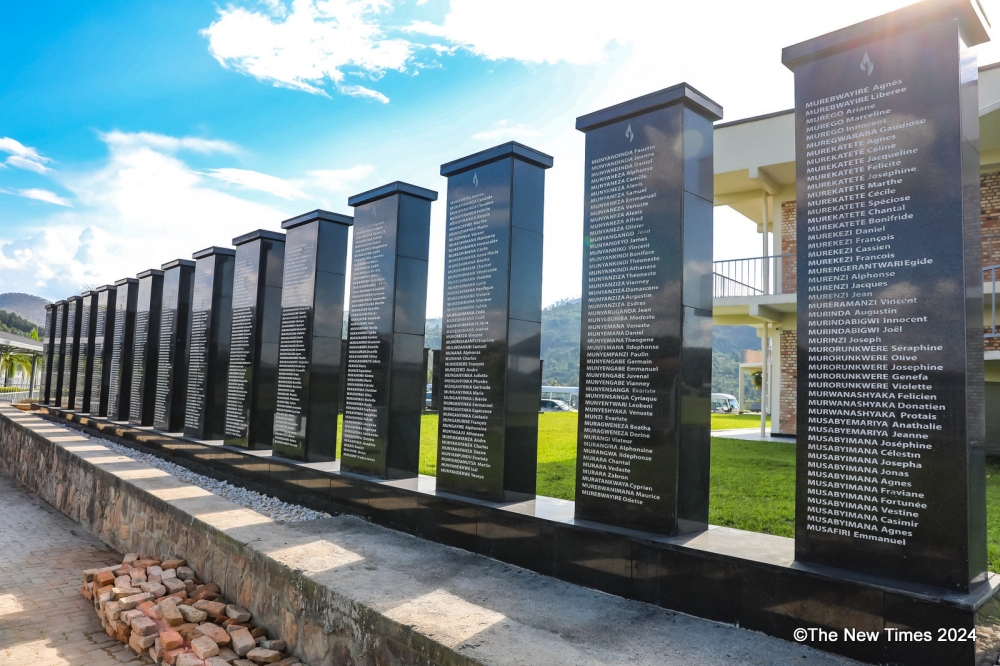 Names of victims of Genocide against the Tutsi at Murambi Genocide Memorial. Photo by Craish Bahizi