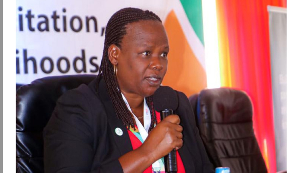 Bellancile Uzayisenga, the Acting Plant and Microbial Biotechnology Programme Coordinator, and Senior Principal Research Fellow at Rwanda Agriculture and Animal Resources Development Board (RAB).