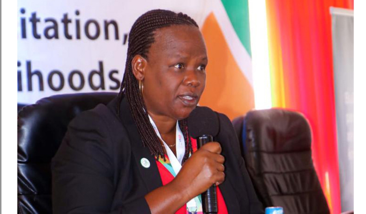 Bellancile Uzayisenga, the Acting Plant and Microbial Biotechnology Programme Coordinator, and Senior Principal Research Fellow at Rwanda Agriculture and Animal Resources Development Board (RAB).