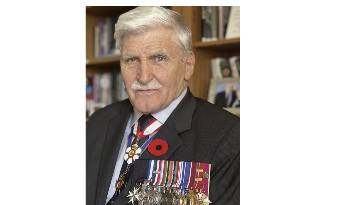 General Romeo Dallaire was the force commander of UNAMIR, a United Nations peacekeeping force for Rwanda in 1994 during the Genocide. Courtesy