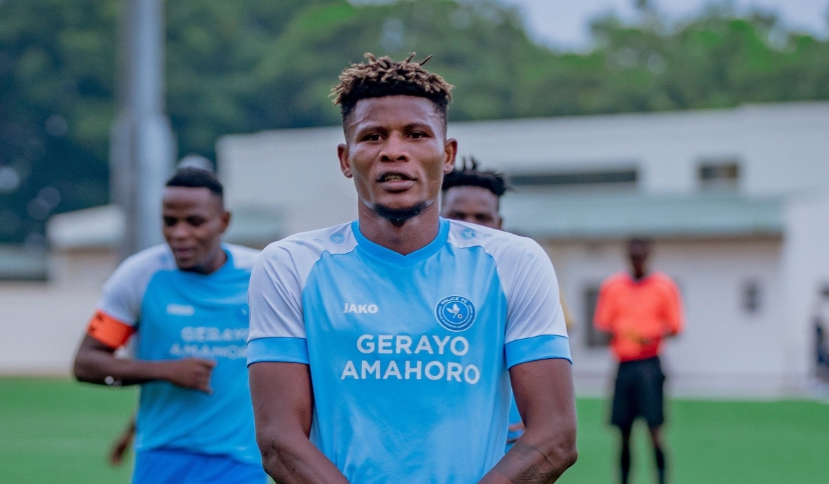 Police FC striker Peter Agblevor