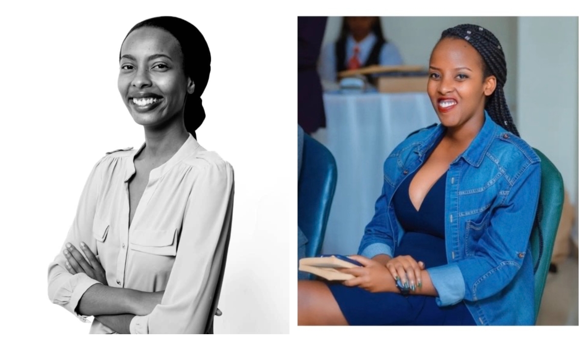 Poets Zuhla Bagirinka (L) and Benigne Better Uhiriwe. Courtesy photos. 