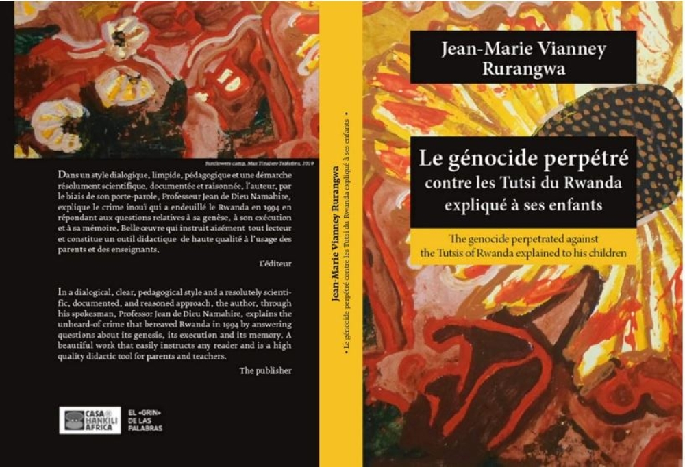 The book, “Le Génocide perpétré contre les Tutsi du Rwanda expliqué à ses Enfants”, was launched by Rwanda Basic Education Board (REB), Aegis Trust, and its author Jean-Marie Vianney Rurangwa on April 11.