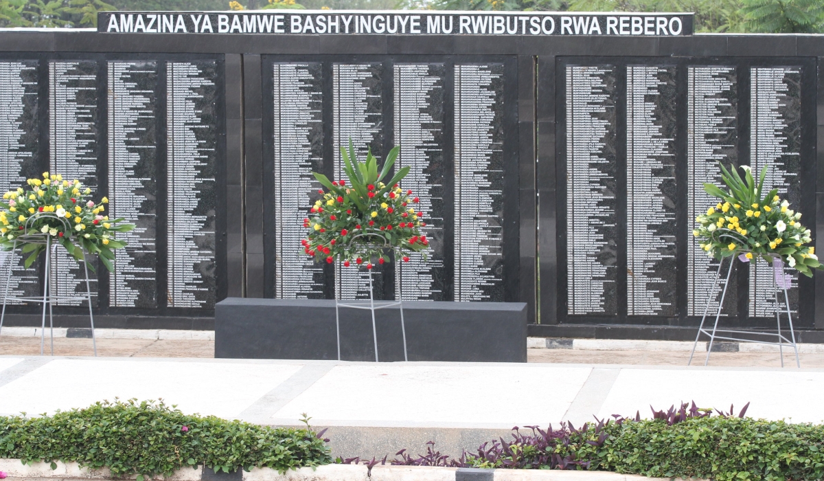 Rebero Genocide Memorial located in Kicukiro district was dedicated to the memory of politicians who were killed during the Genocide against the Tutsi. Nine more politicians will be recognised on April 13. The memorial is also a final resting place for thousands of victims killed around surrounding suburbs. FILE