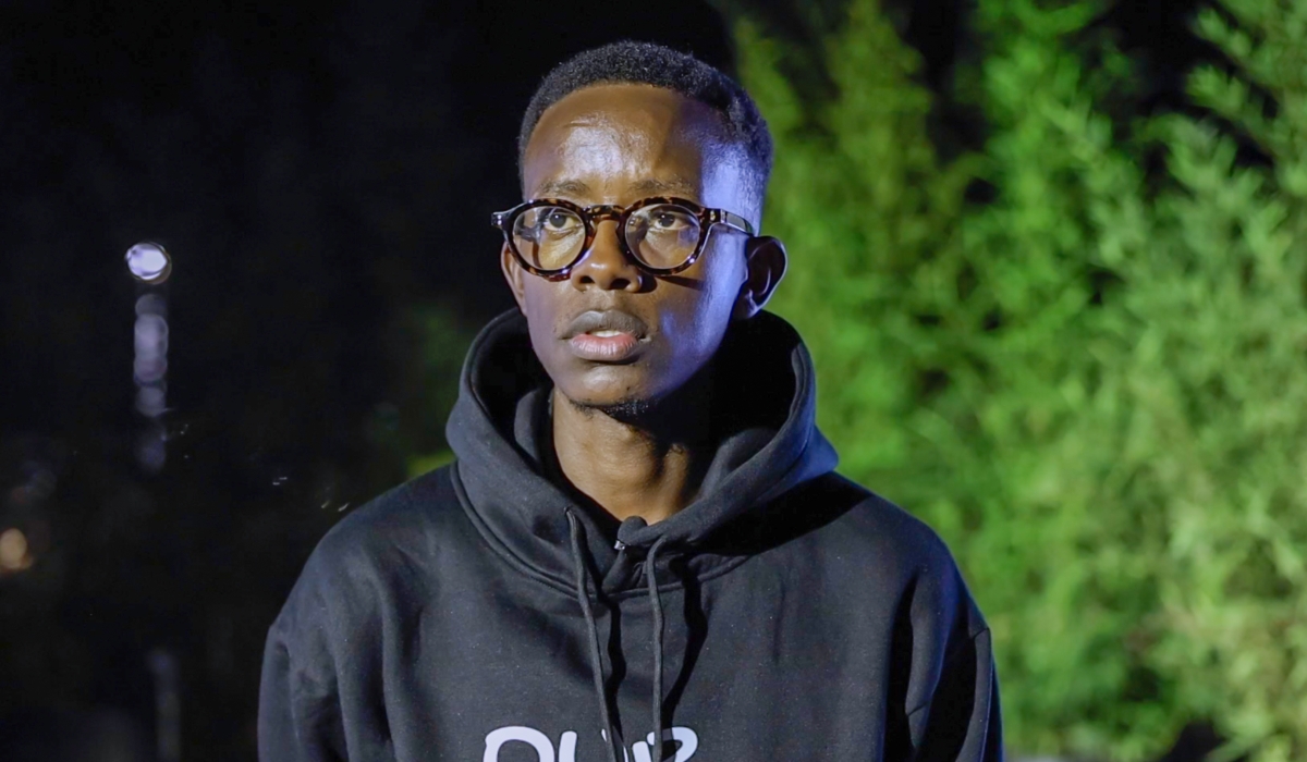 Christian Intwari Gasana, founder of Our Past. Photo by Olivier Mugwiza