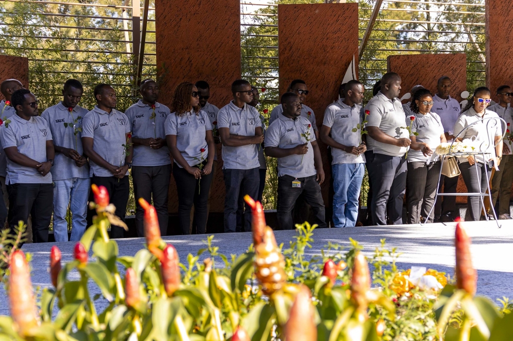 SKOL management and staff visited Kigali Genocide Memorial to pay respects to the Genocide victims. All photos by Christianne Murengerantwari