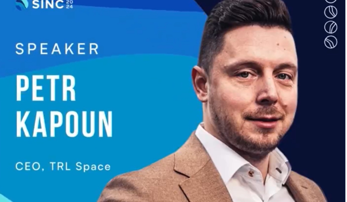 Petr Kapoun, TRL Space CEO.