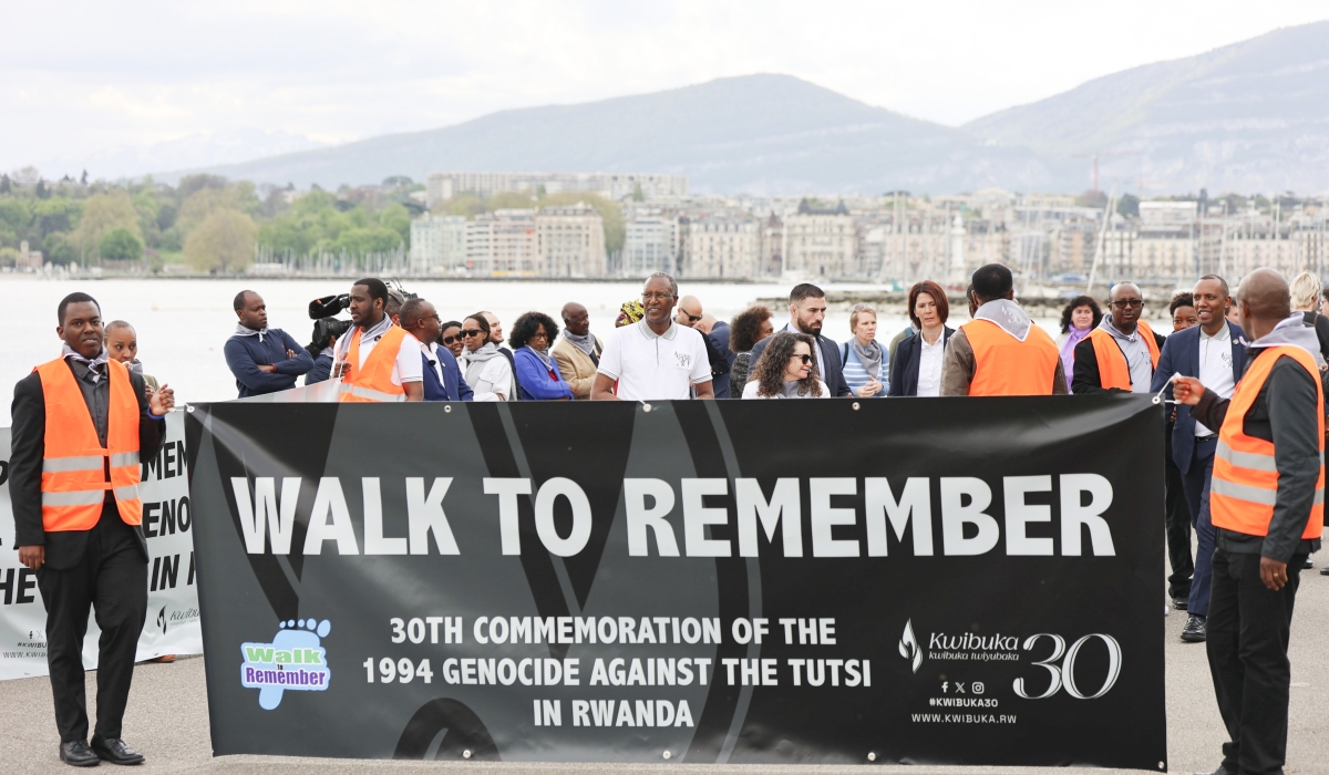 Hundreds of Rwandans, Friends of Rwanda, Diplomatic Corps  attended the 30th Commemoration of the 1994 Genocide against the Tutsi