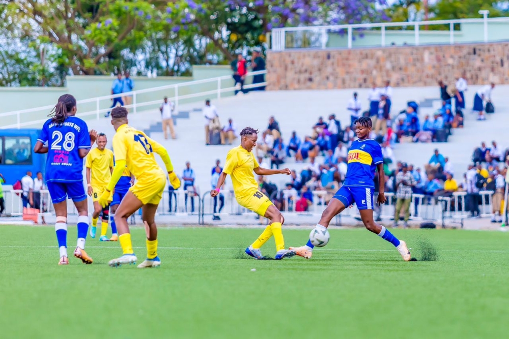 AS Kigali WFC beat Rayon Sports WFC 1-0 in the Peace Cup semifinal first leg held at Kigali Pele Stadium on Wednesday, April 17. Courtesy