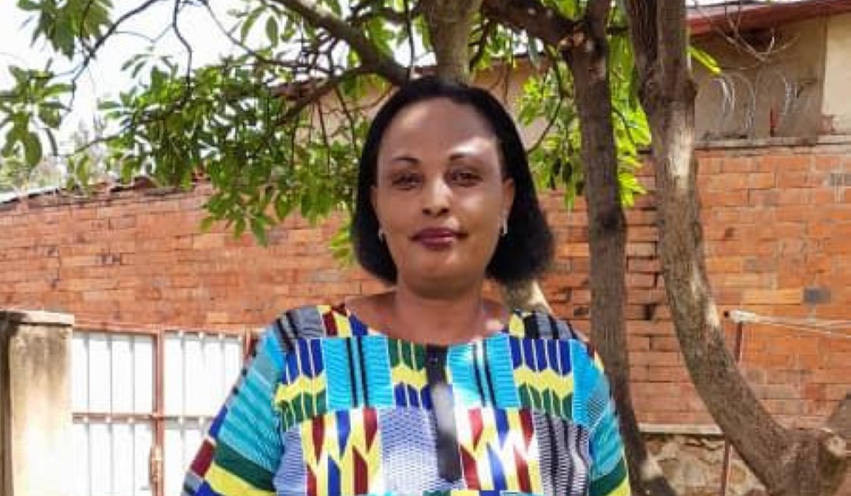 Fifty-three-year-old Genocide survivor Jeanne d’Arc Mukabucyana saved lives during the 1994 Genocide against the Tutsi by altering identity classifications. Courtesy photos