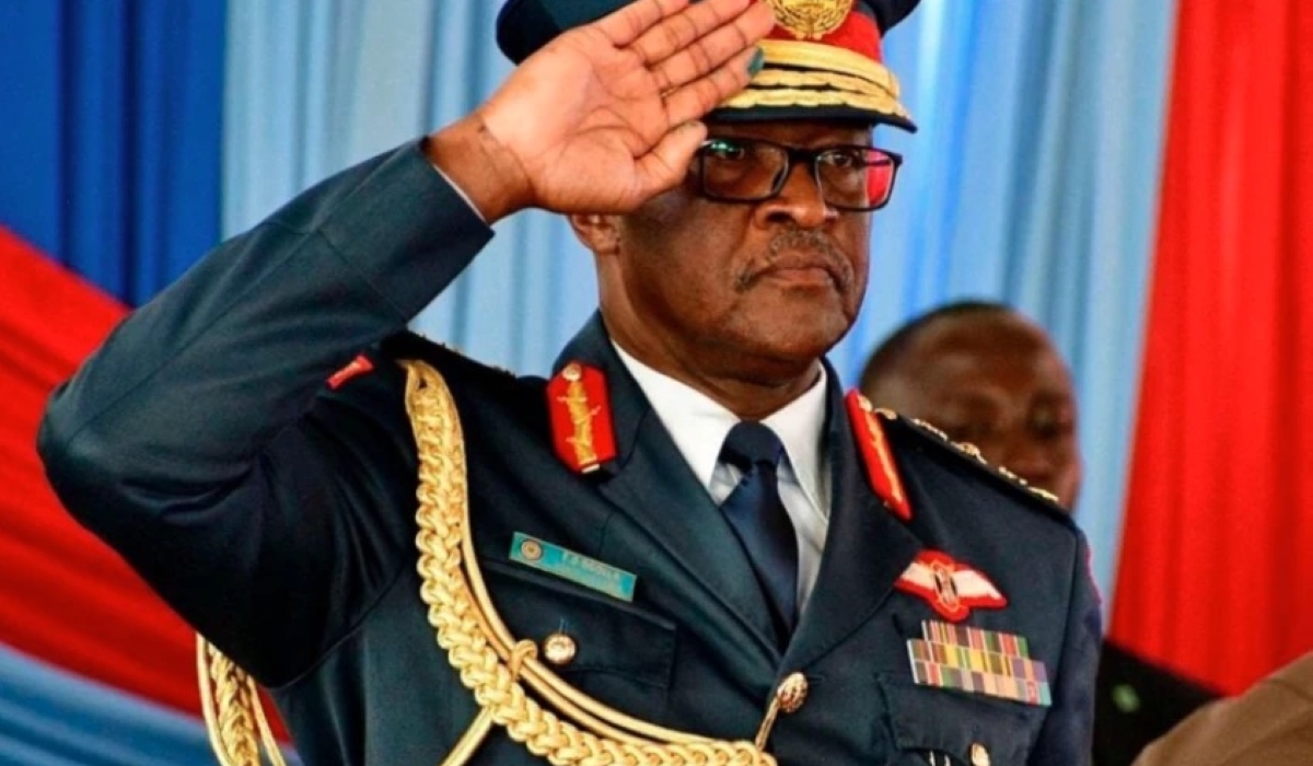 Chief of Defence Forces Francis Ogolla during a past function. Courtesy