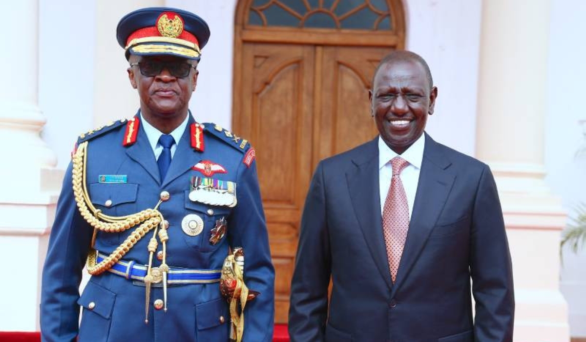 President William Ruto has confirmed the death of Kenya&#039;s Chief of Defence Forces (CDF) Francis Ogolla, who passed on on Thursday, April 18. Courtesy