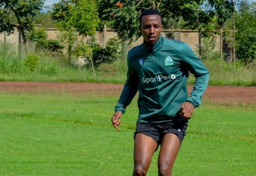 Bayisenge is back to training but will not feature against AFC Leopards on Sunday.