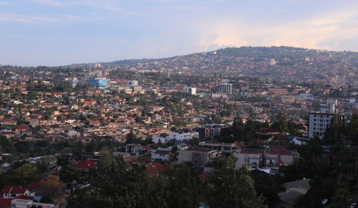 This photo taken on April 4, 2024 shows the city view of Kigali, the capital of Rwanda. (Xinhua/Dong Jianghui)