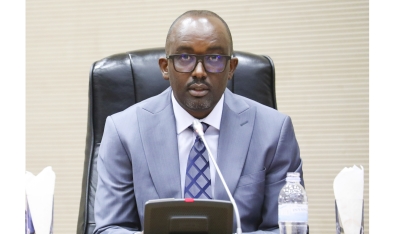  Auditor General Alexis Kamuhire presents the 2022-23 annual report to both chambers of Parliament, on Wednesday, April 24. The AG disclosed that unlawful expenditure decreased by 60 per cent during the financial year that ended on June 30, 2023, compared to the previous fiscal year. Courtesy.