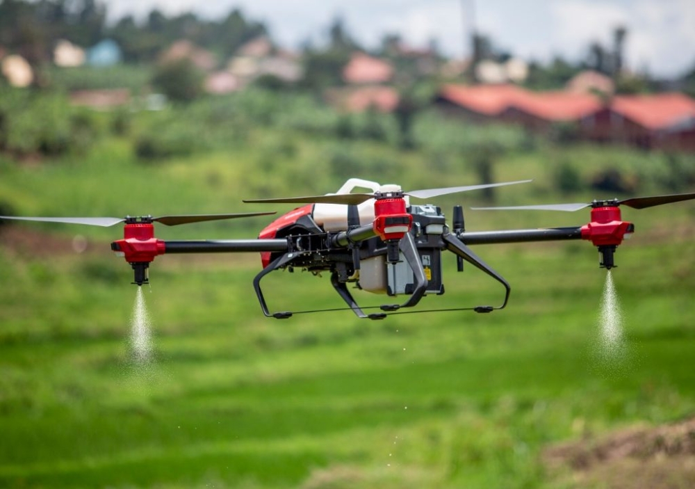 Rwanda was the first African country to integrate drone technology in fighting malaria in 2019. Drones are used to target mosquitoes at their breeding sites. Courtesy photo