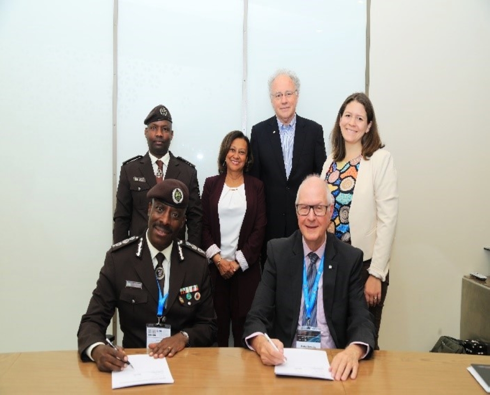 Rwanda Correctional Services,Commessioner General Evariste Murenzi and ICPA President Peter Severin sign an MoU to host the 27th ICPA AGM Annual General Meeting and Conference to be held in Rwanda In October 2025. Cou